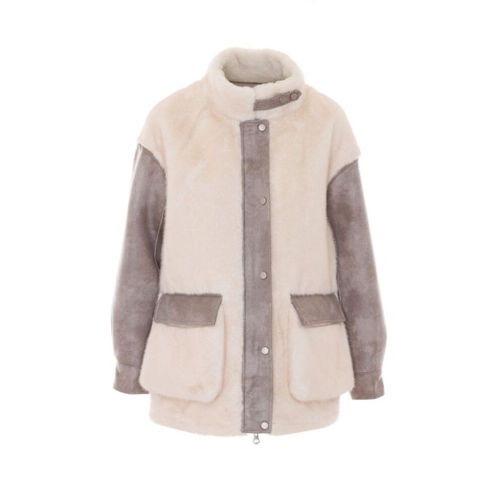Urbancode Women Reversible Barn Faux Fur Jacket